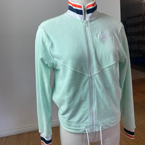 Turquoise zipper sweater from Nike size XS - Picture 2 of 5